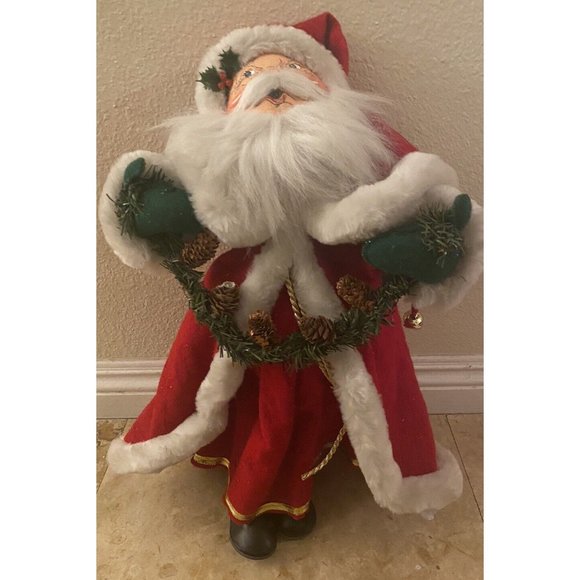 RARE Annalee Santa 22” Christmas Decoration Mobilite Dolls 2004 Large Holiday - Picture 7 of 16